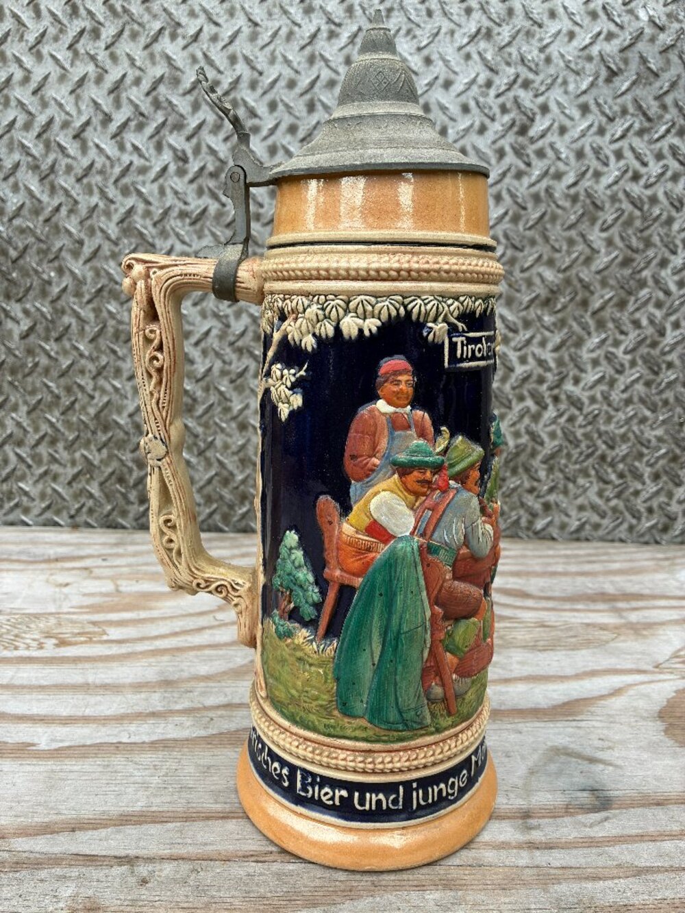 Vintage Post WW2 Made in Occupied Germany Beer Stein Mug
